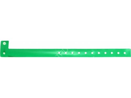 ID náramek PLAST - Green BVL 004 - zelená tmavá
