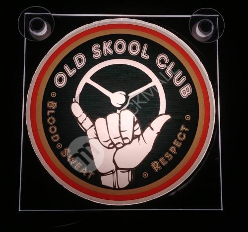 Světelný LED box – Oldskool Club 12/24V