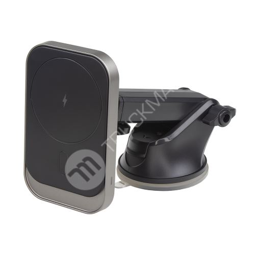 Univerzální QI držák pro telefony magnetický s přísavkou (MagSafe compatible)