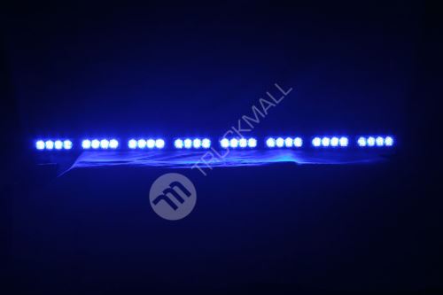 LED alej voděodolná (IP66) 12-24V, 32x LED 1W, modrá 955mm