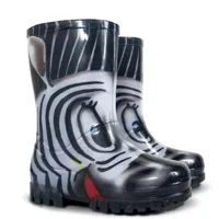 Demar dětské holínky TWISTER PRINT S - zebra Demar dětské holínky TWISTER PRINT S - zebra