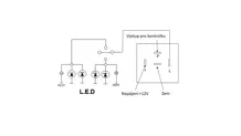 Elektronický přerušovač blinkrů, 12V, 4 kontakty (1)