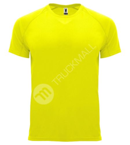 Dětské sportovní tričko BAHRAIN svítivě žluté