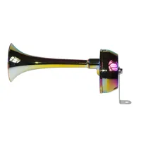 Singl-fanfára 320mm, chrom-duha, 24V, elektromagnetická, nízký tón (1)