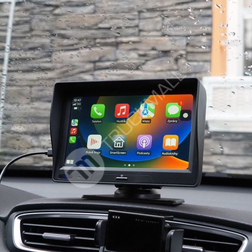 Monitor 7" s Apple CarPlay, Android auto, Bluetooth, DUAL DVR