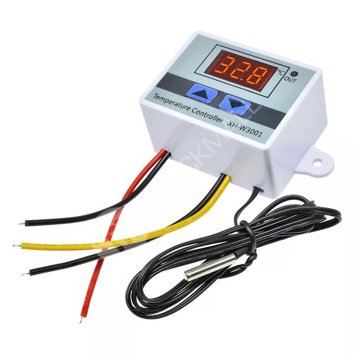 Digitální termostat 12V, -50 - +110°C