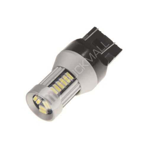 LED T20 (7443) bílá, 12-24V, 30LED/4014SMD - dvouvlákno