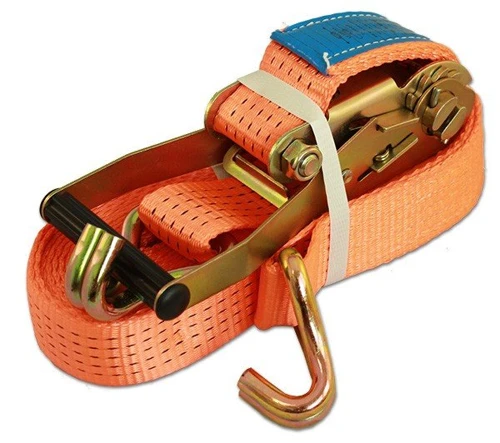 Upínací pás 8 m/5 t s ráčnou a dvěma háky
