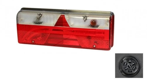 lampa zadní EUROPOINT III.-pravá- ASPOCK-s LED trubicí