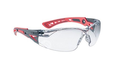 BOLLÉ brýle RUSH+ small šedo-růžové čiré 99,9% ochrana proti UVA / UVB záření