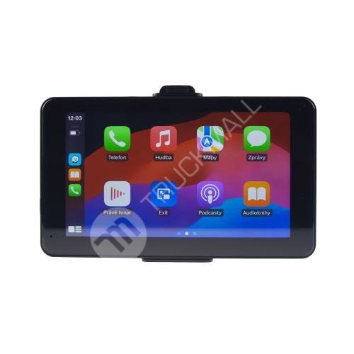 Monitor 7" s OS Android + Apple CarPlay, Android auto, Bluetooth, micro SD, GPS, park. kamera