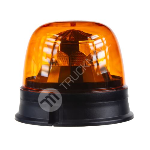 LED maják, 12-24V, 10x1,8W, oranžový, pevná montáž, ECE R65 R10
