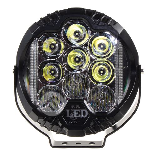 LED světlo kulaté, 70W, ø195mm, ECE R10/R112