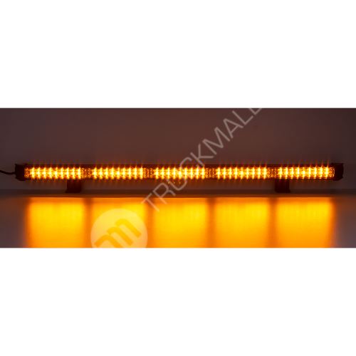 LED alej voděodolná (IP67) 12-24V, 45x LED 1W, oranžová 722mm, ECE R65