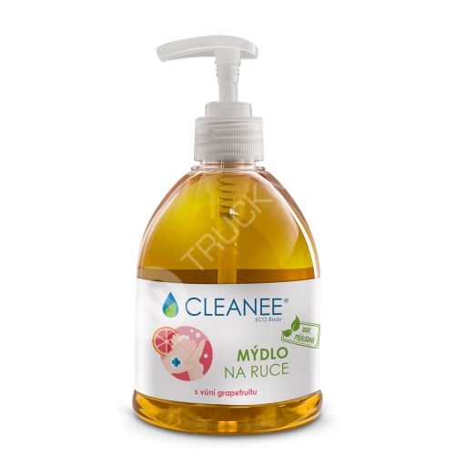 CLEANEE ECO Body 100% přírodní mýdlo na ruce s vůní grapefruitu 500ml