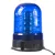 LED maják, 12-24V, 24x3W modrý, magnet, ECE R10