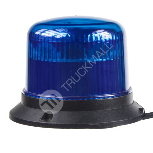 PROFI LED maják 12-24V 10x3W modrý magnet ECE R10 121x90mm