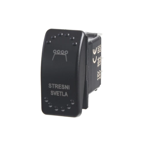 Rocker spínač STŘEŠNÍ SVĚTLA 12/24V