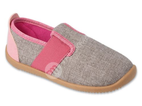 Bačkory BEFADO SOFTER 901Y014 barefoot šedorůžové