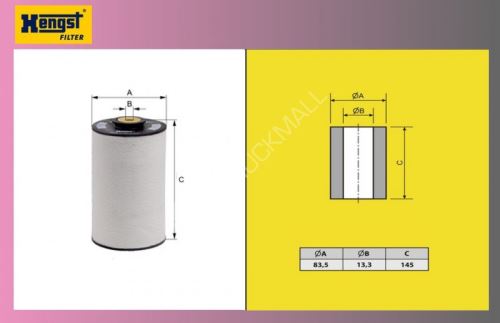filtr naftový MB-1824-1840-HENGST