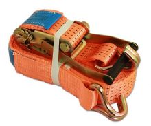 Upínací pás 10 m/5 t s ráčnou a dvěma háky