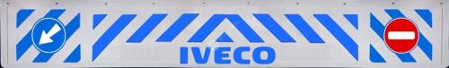 zástěra zadní--2400x350-IVECO-bílá--modré písmo