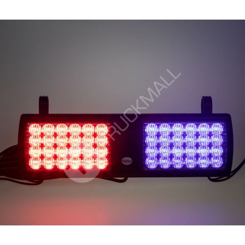 PREDATOR dual LED vnitřní, 48x1W, 12-24V, červeno-modrý