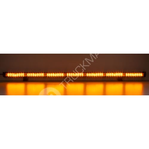 LED alej voděodolná (IP67) 12-24V, 63x LED 1W, oranžová 1060mm, ECE R65