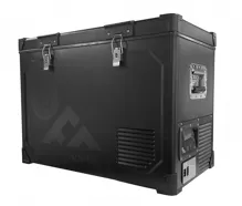 TB74 STEEL BLACK OFF kompresorová autochladnička, 74L, 12/24V