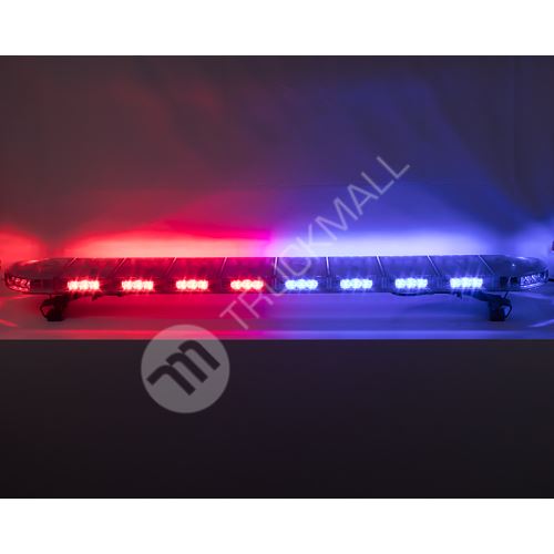 LED rampa 1200mm, modrá/červená, 12-24V, ECE R65