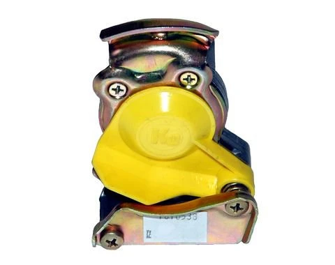 Pneu.spojka bez ventilu M16 žlutá