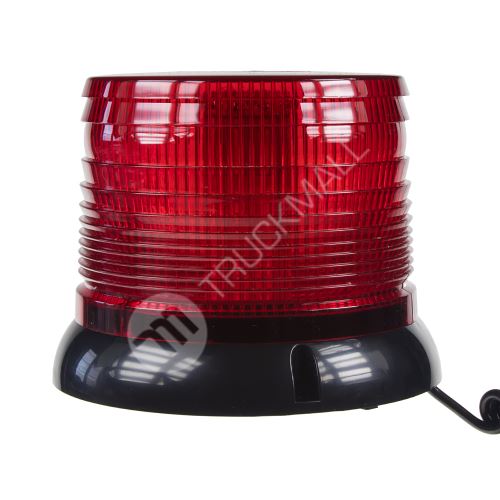 LED maják, 12-24V, červený magnet ECE R10