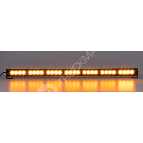 LED světelná alej, 28x LED 3W, oranžová 800mm, ECE R10