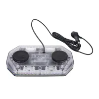 Mini LED rampa, oranžová, 12-24V, 293mm, ECE R65, magnet (4)