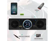 1DIN autorádio Bluetooth/USB/SD/AUX, s vestavěnými reproduktory (4)