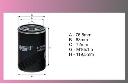 filtr ADblue-DAF XF,LF,CF-odvětr.nádrže
