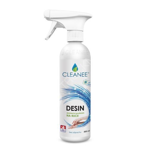 CLEANEE desin - alkoholová dezinfekce na ruce 500 ML