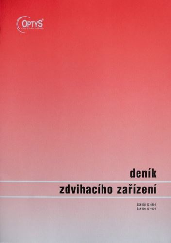 Deník zdvihacího zařízení