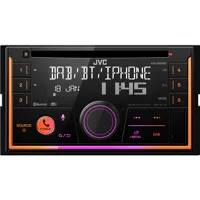 JVC DAB+ / FM 2DIN autorádio s CD/USB/AUX/Bluetooth/Multicolor (1)