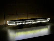 LED rampa 440mm, oranžovo bílá, 10-30V, ECE R65 (10)