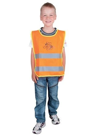 Dětská výstražná vesta  - barva: oranžová