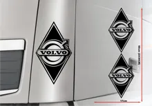 Samolepka diamant VOLVO - VOL01005 - Černá