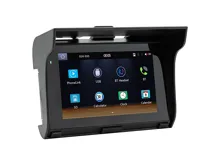 Monitor 5" na motocykl s Apple CarPlay, Android auto, Bluetooth, mini USB, micro SD (7)