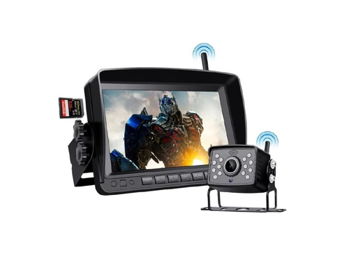 SET bezdrátový digitální kamerový systém s monitorem 7" AHD, 2CH, DVR