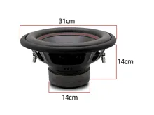 KUERL double coil basový reproduktor 12", výkon 260/2600Watt (1)