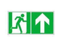 Tabulka - Nouzový východ vpravo 40 x 20 cm