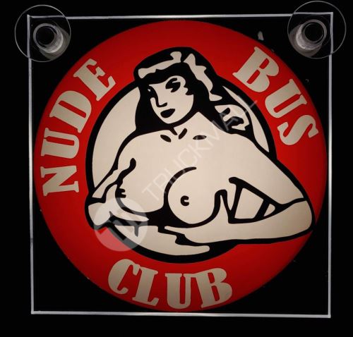 Světelný LED box – Nude Bus Club 12/24V