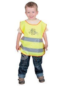 Dětská výstražná vesta  - barva: žlutá