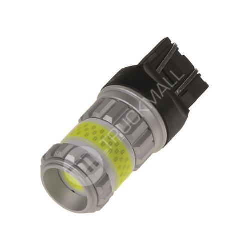 LED T20 (7443) bílá, COB 360⁰, 9-60V, 12W