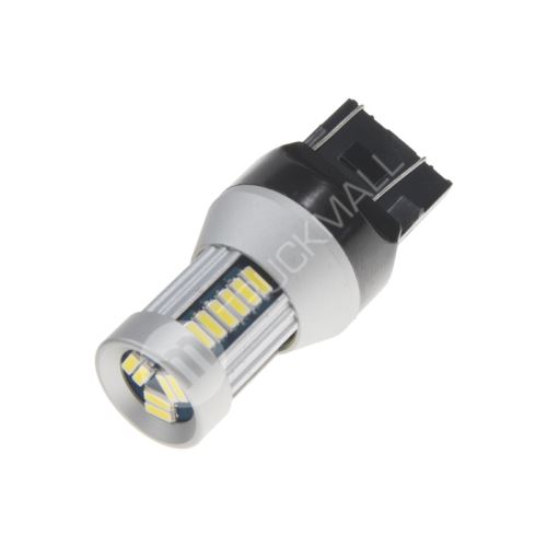 LED T20 (7443) bílá, 12-24V, 30LED/4014SMD - dvouvlákno